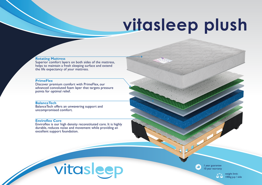 VITA SLEEP PLUSH FOAM